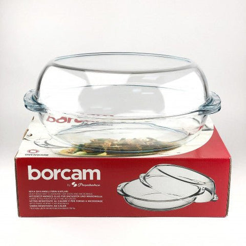 Borcam Serving Dish with Lid - Oval - Serveware - Needs Store
