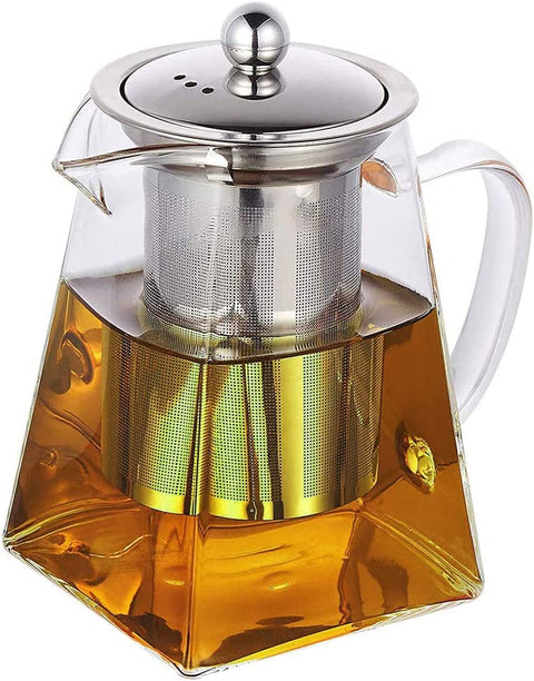 Borosilicate Tea Kettle with Infuser - Needs Store