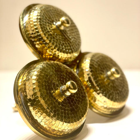 Brass Chatni Holder | vintage serving dishes in pakistan - Needs Store