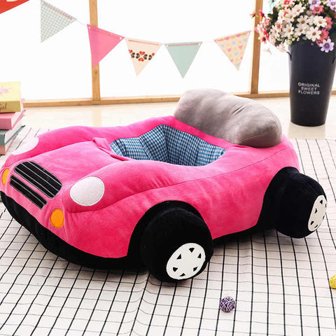 Car Shape Baby Plush Sofa Seat - Needs Store
