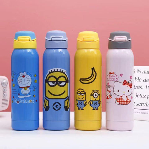 Cartoon Printed Kids Vacuum Insulation Bottle - Needs Store