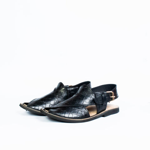 Black Charsadda Croc - Needs Store