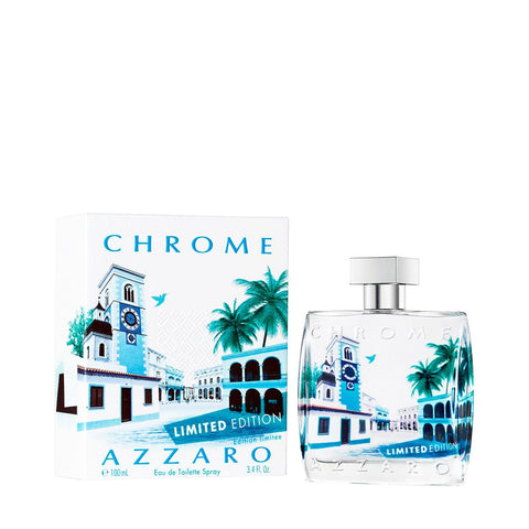 Chrome Limited Edition For Men By Azzaro Eau De Toilette Spray 100 ml - Needs Store
