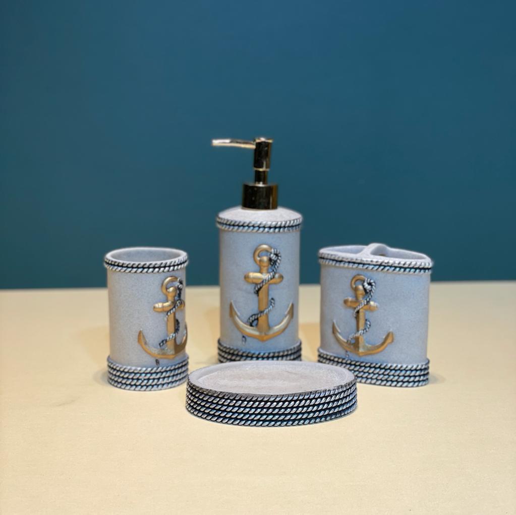 Creme Anchor Bathroom Set | Best Price | Buy Now - Needs Store