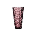 Crystal Glass European Style Flower Vase - Pink - Needs Store