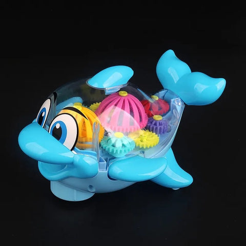 Cute Gear Dolphin with Lights & Sound - Needs Store
