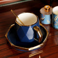 Deep Blue n Gold Coffee | Tea Cup - Needs Store