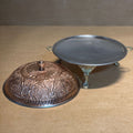 Dome Copper Serving Platter With Stand - Needs Store