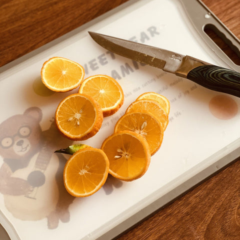 Double-Sided Stainless Steel Cutting Board for Kitchen, Juice Grooves with Easy-Grip Handles, Plastic Chopping Board for Kitchen - Needs Store