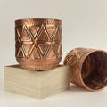 Double Takon Copper Planter - Handmade - Needs Store