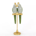 Dual Parrot Decorative Figurine | Centre Piece | Home Décor - Needs Store