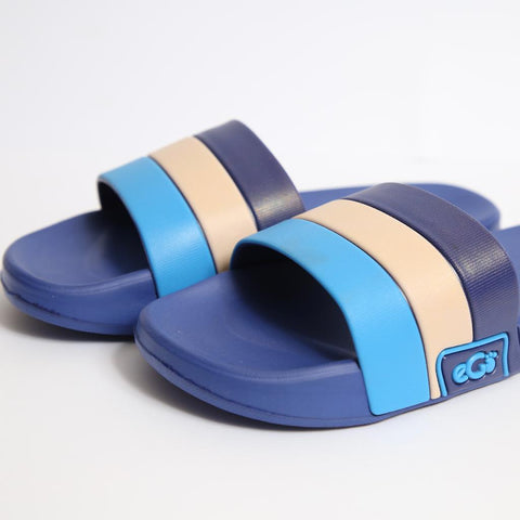 Ego Stripes | Home | Beach Slippers - Blue - Needs Store