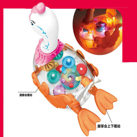 Electric Gear Swan Duck Toy - Needs Store
