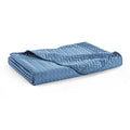 Embossed Bedspread Set | King Size - Navy Blue - Needs Store