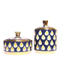 European Style Blue n Yellow Candy Jar | Home Décor - Needs Store