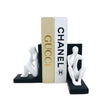 Fed Up Mannequins Bookends (White)