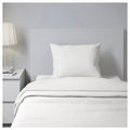 FLAT SHEET SET WITH PILLOW COVERS - WHITE (SINGLE/DOUBLE) - Needs Store
