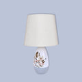 Floral Printed Ceramic Table Lamps - White | Home Decor - Needs Store