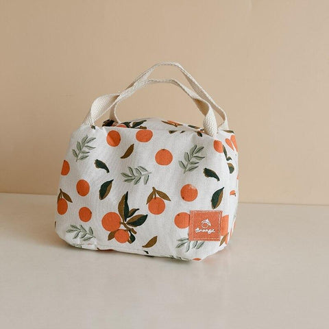 Fruit Design Insulated Canvas Picnic Bag - Needs Store