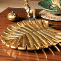 Gold Leaf Tray Centre Piece | Décor Tray - Needs Store
