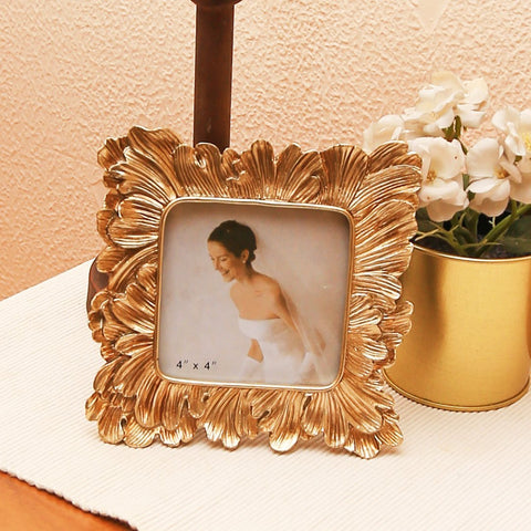Golden Leaves Square Picture Frame - Home | Living | Bedroom décor - Needs Store