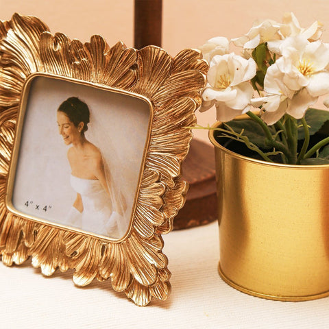 Golden Leaves Square Picture Frame - Home | Living | Bedroom décor - Needs Store