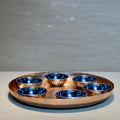 Hammered Traditional Design Copper Thali Set - Needs Store