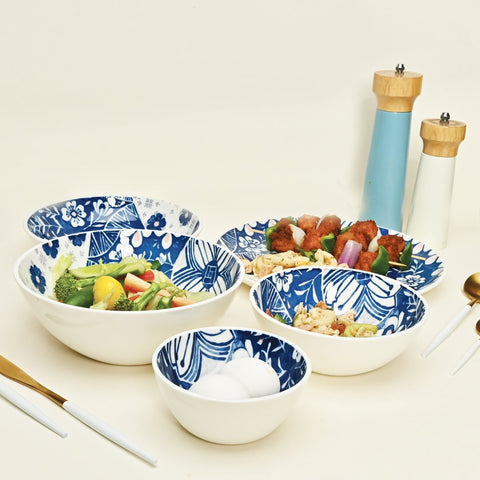 Heritage Blue Tableware Set - Serving Tableware for 06 - Needs Store