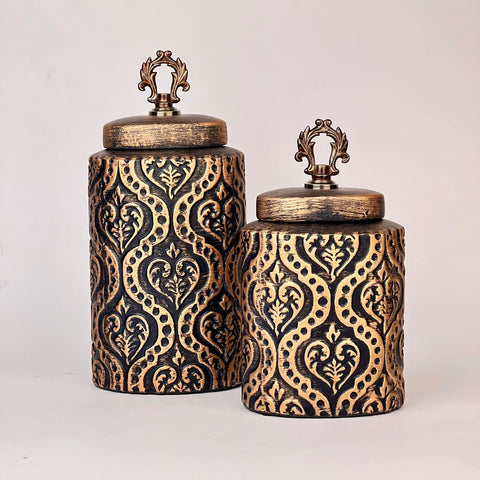 Heritage Decorative Jar For Home Décor - Centerpieces Set - Needs Store