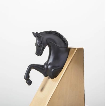 Horse Head Bookend Stand Set - Needs Store