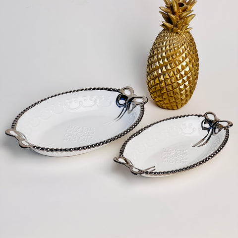 Royal Serving Platters (Set of Two)