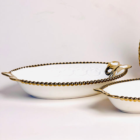 Royal Serving Platters (Set of Two)