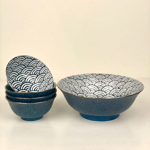 Mikasa Satori Porcelain Bowls | Set of 05 - Needs Store