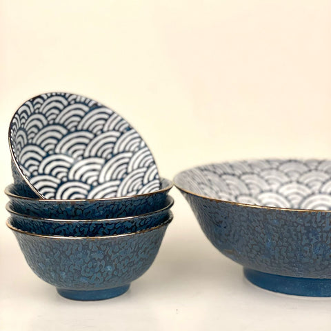 Mikasa Satori Porcelain Bowls | Set of 05 - Needs Store