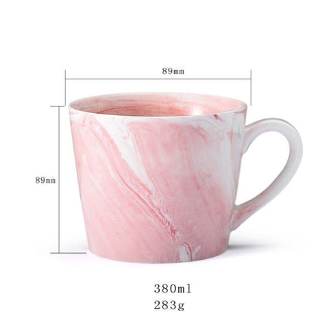 Mr. & Mrs. Marble Pattern Mug (Pair) - Needs Store