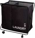 Multi Compartment Moveable Laundry Basket - Needs Store