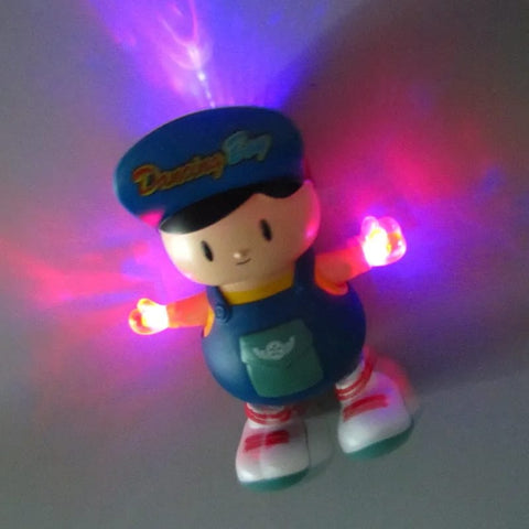 Musical Dancing Boy Toy with Flashing Lights - Needs Store