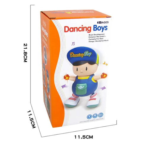 Musical Dancing Boy Toy with Flashing Lights - Needs Store
