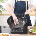 Non-Stick Wok With Glass Lid - Needs Store