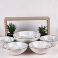 Nordic Leaves Serving Bowls - Set of 05 - Needs Store