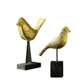 Nordic Style Gold Sparrow Decorative Figurine | Centre Piece | Home Décor - Needs Store