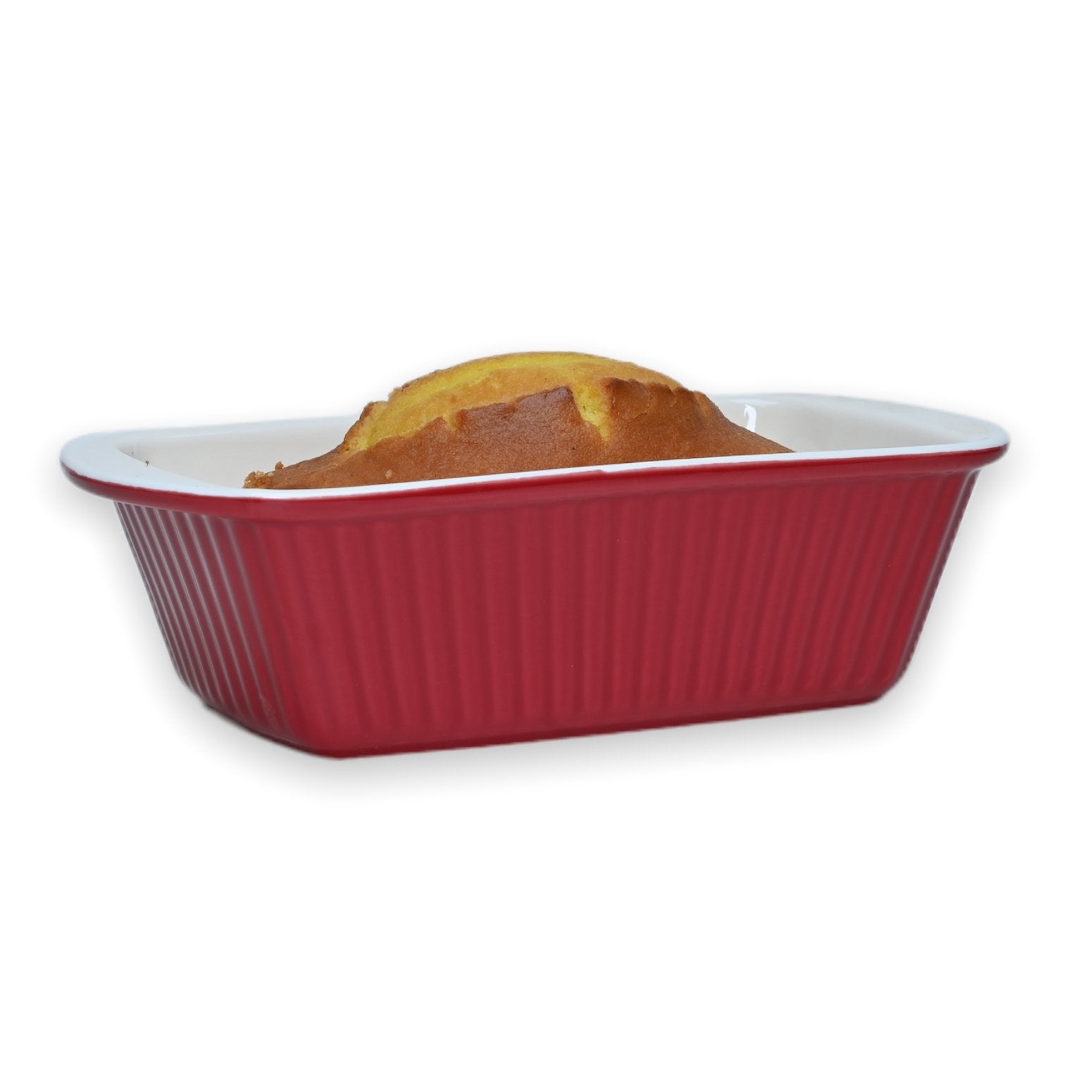 Stoneware Baking Dish With Lid OvenFresh Stoneware Loaf/Cake