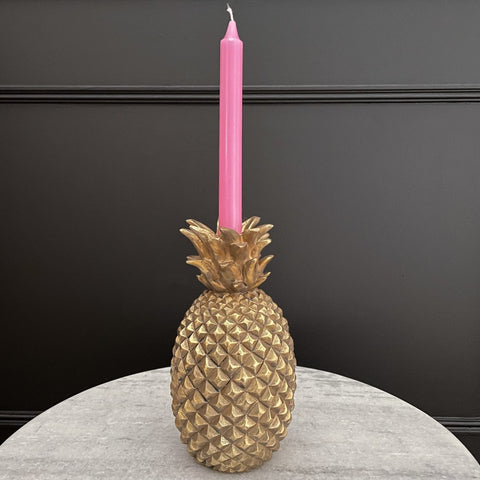 Pineapple Candle Stand - Gold - Needs Store