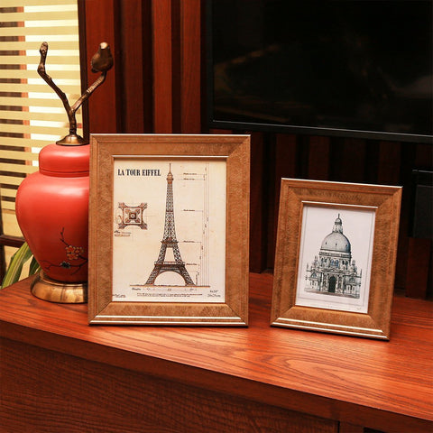 Plain Gold Rectangular Picture Frame - Home | Living | Bedroom décor - Needs Store