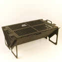 Grill BBQ Pliable En Acier - Barbecue Portable Pour Camping, Plage, Randonnée | Surface Spacieuse, Montage Sans Outil - 7