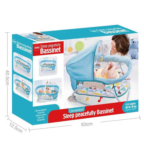 Portable Bassinet Music and Vibrations baby crib swing - Needs Store