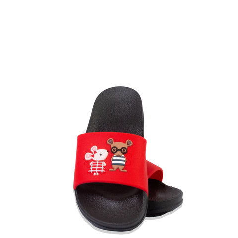 Rat House | Home | Beach Slippers - Red - Needs Store