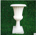 Roman White Decorative Plastic Urn Planter - Needs Store