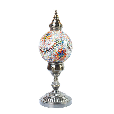Round Turkish Mosaic Table Lamp | Home decor - Needs Store