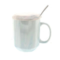 Sky Blue Marble Glazed Coffee Mug - Needs Store